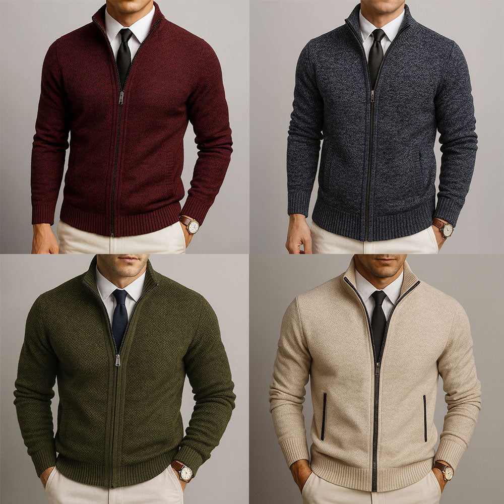 Corven | Zipped Elegant Cardigan