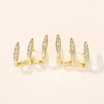 Sparkling Stud Earrings