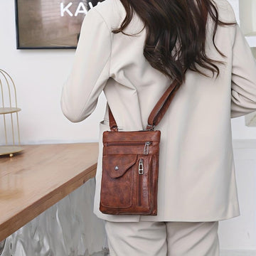 Danielle | Vegan Leather Crossbody Bag
