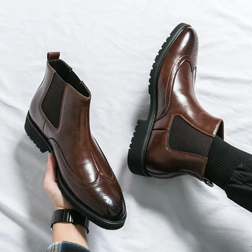 Alden | Vegan Leather Chelsea Boots