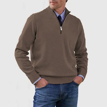 Darevellon | Comfortable Half-Zip Sweater