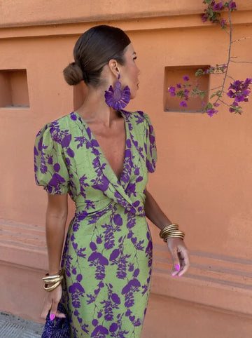 Beatrice | Elegant V-Neck Summer Dress