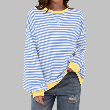 Falado | Comfortable Soft Striped Jumper