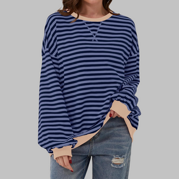 Falado | Comfortable Soft Striped Jumper