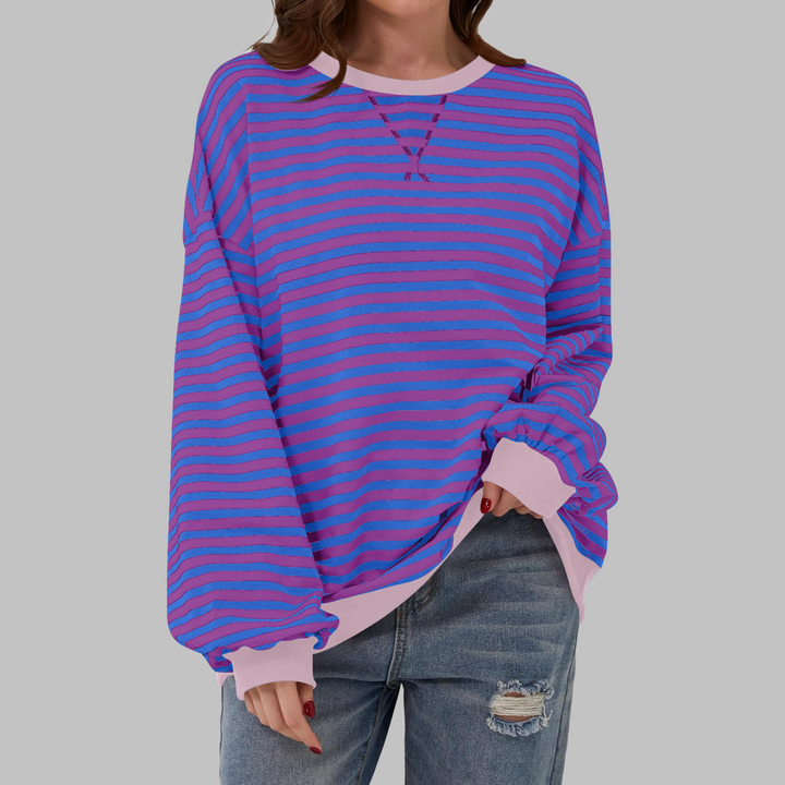 Falado | Comfortable Soft Striped Jumper