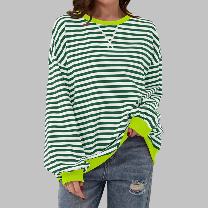 Falado | Comfortable Soft Striped Jumper