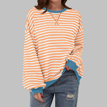 Falado | Comfortable Soft Striped Jumper
