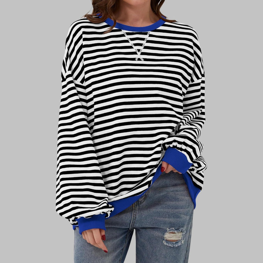Falado | Comfortable Soft Striped Jumper