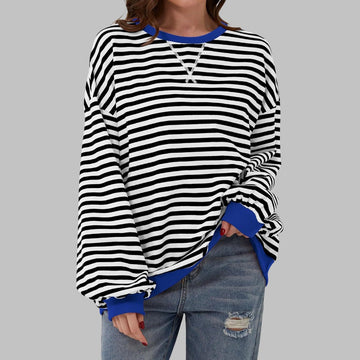 Falado | Comfortable Soft Striped Jumper