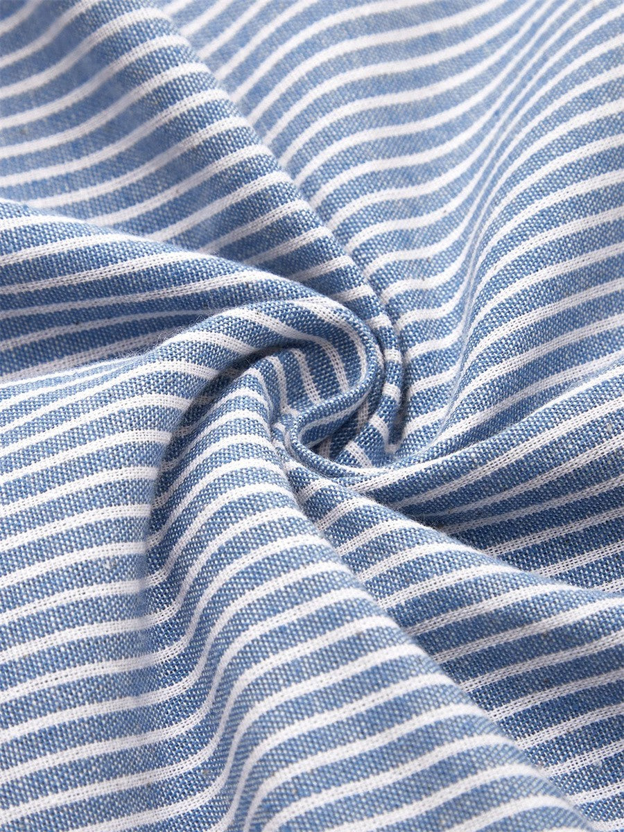 Brienne | Comfortable Striped Midi Dress