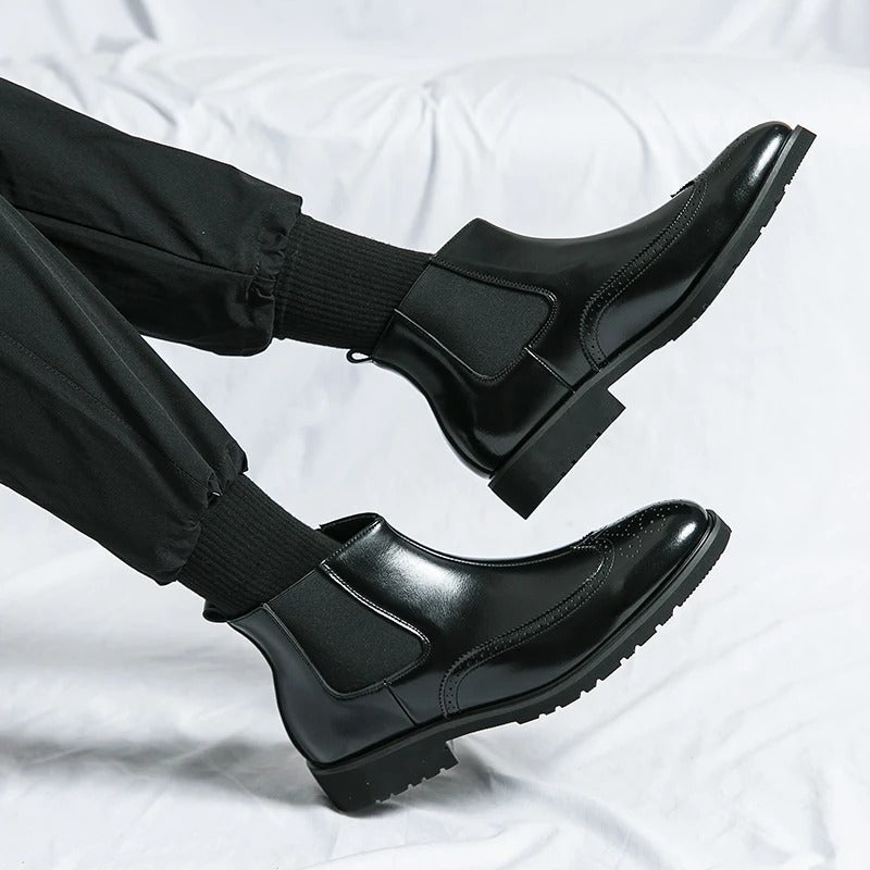 Alden | Vegan Leather Chelsea Boots