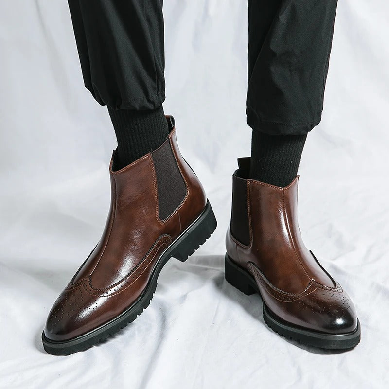 Alden | Vegan Leather Chelsea Boots