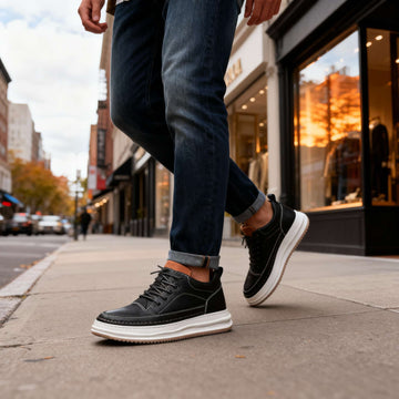 Orvyn | Vegan Leather Sneakers