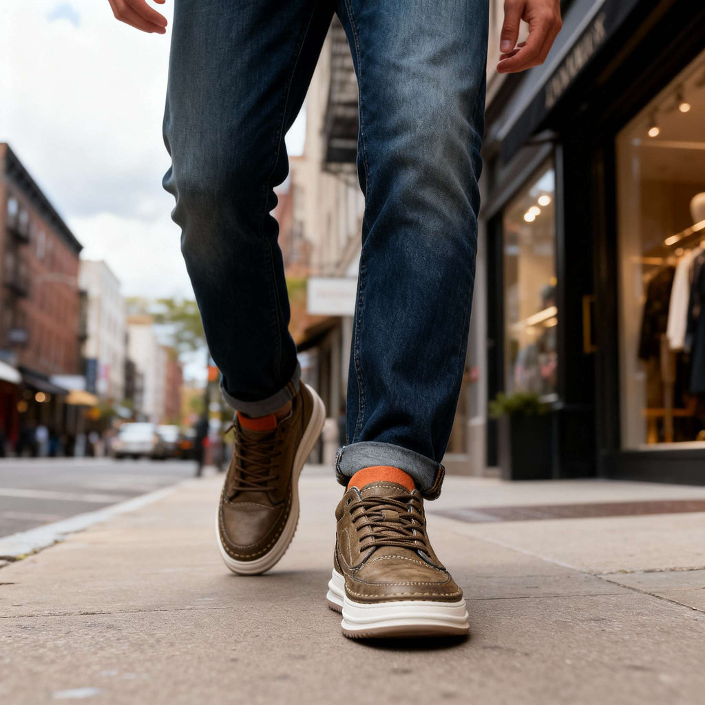 Orvyn | Vegan Leather Sneakers