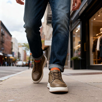 Orvyn | Vegan Leather Sneakers