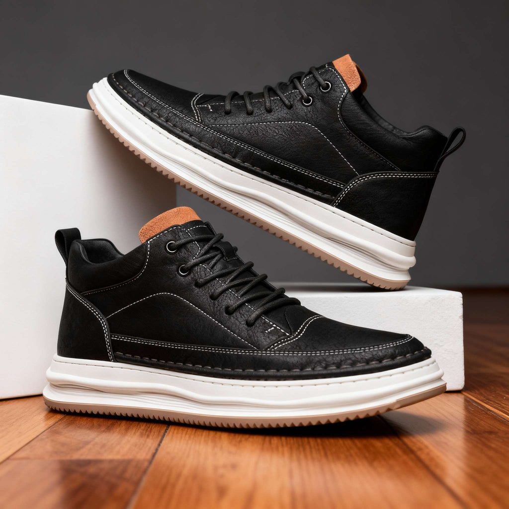 Orvyn | Vegan Leather Sneakers