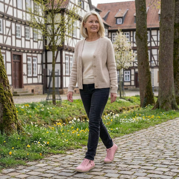 Mila | Supportive Zip Sneakers
