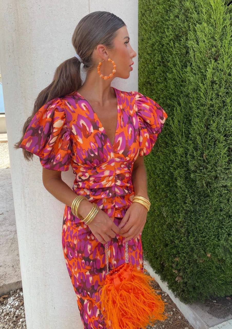 Beatrice | Elegant V-Neck Summer Dress