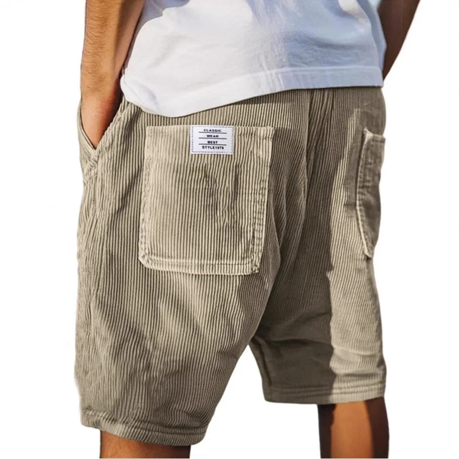 Matteo | Luxury Corduroy Summer Shorts