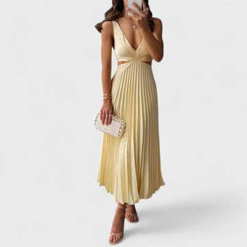 Elsa | Elegant Premium Silk-Look Maxi Dress