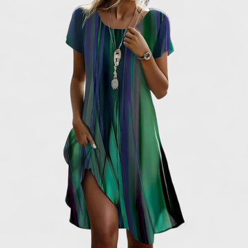 Amélie | Elegant Premium Silk-Look Maxi Dress