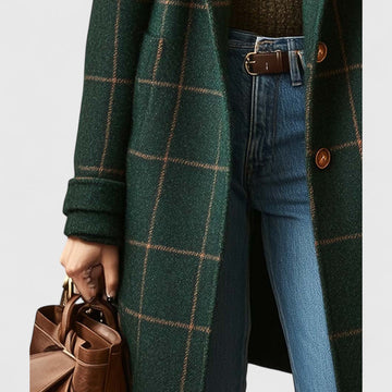 Sally | Timeless Checked Coat