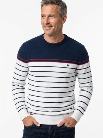 Sebastian | Stylish Striped Pullover