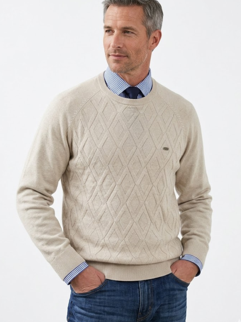 Daniel | Stylish Checked Pullover