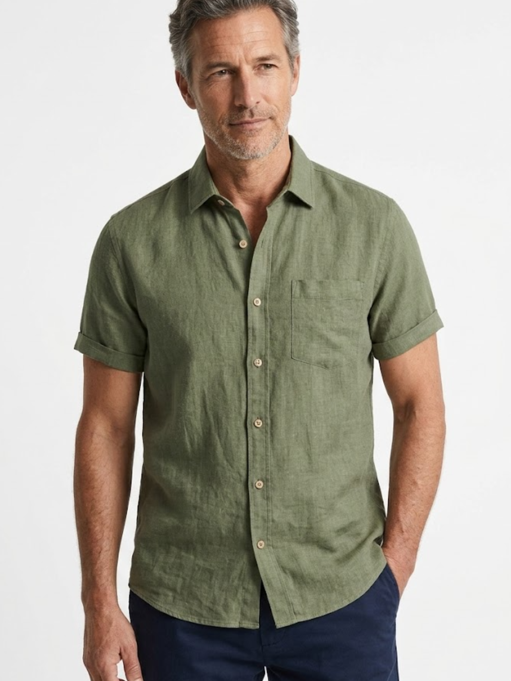 Mandarin | Lightweight Casual Shirt