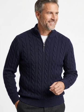 Tommy | Stylish Half-Zip Pullover