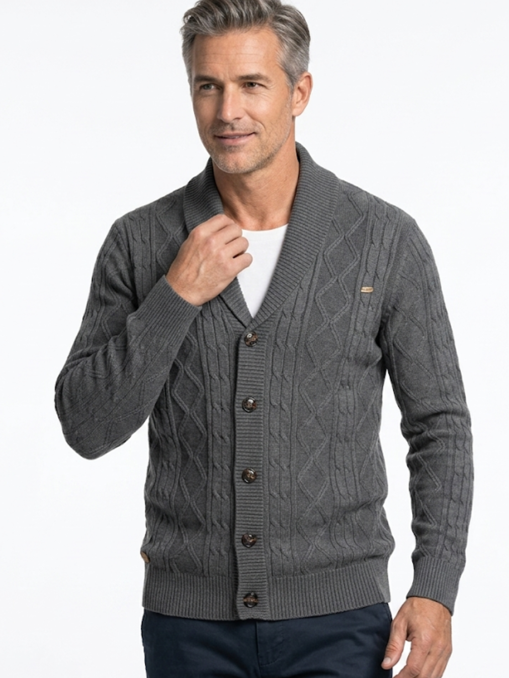 Olivier | Lightweight Button-Up Cardigan