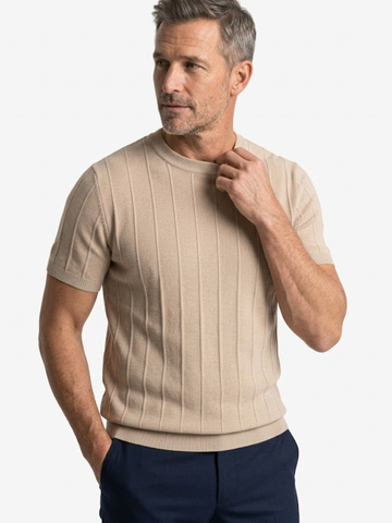Cannes | Comfortable Ribbed T-Shirt