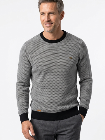 Julius | Stylish Diamond-Pattern Pullover