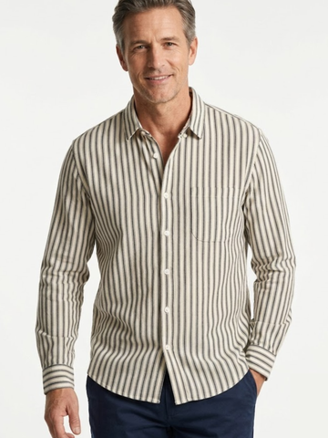 Josh | Lightweight Striped Shirt