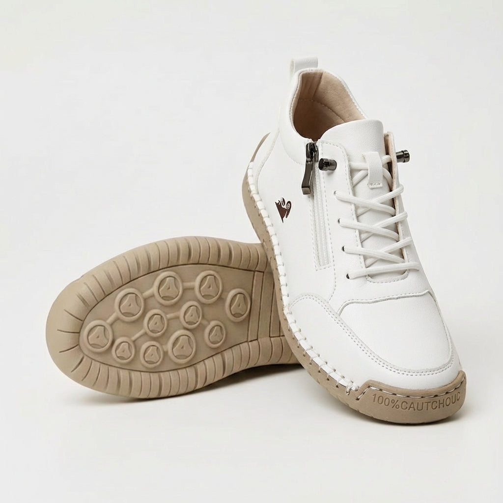 Mila | Supportive Zip Sneakers