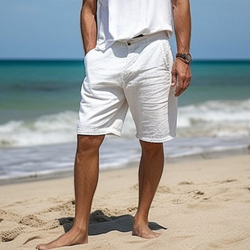 Hudson | Breathable Linen-Look Shorts