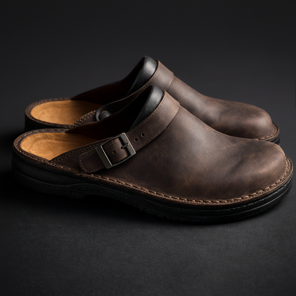 Clayton Buckle Mules