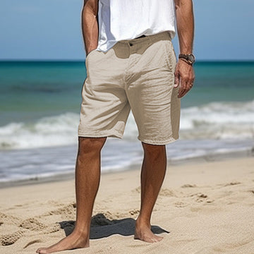 Hudson | Breathable Linen-Look Shorts