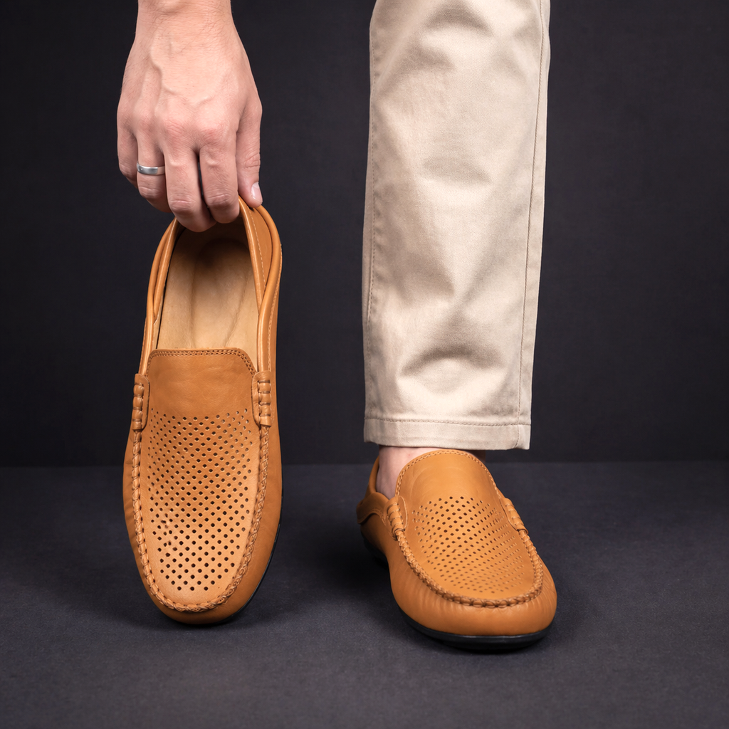 Simon Leather Loafers