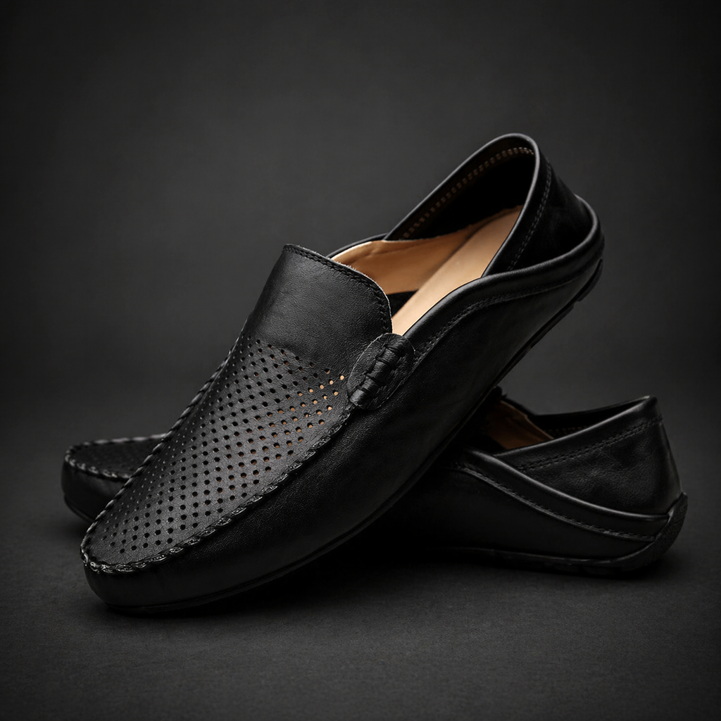 Simon Leather Loafers