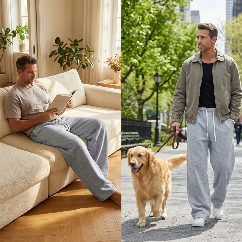 Helston | Relaxed Drawstring Leisure Trousers