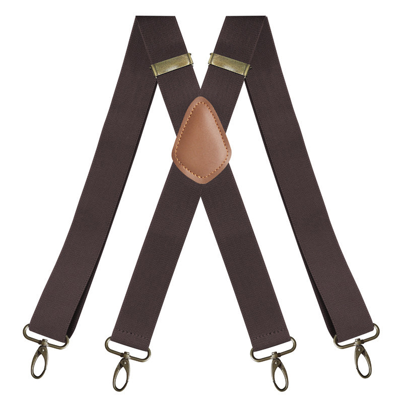 Men’s X-Back Braces with Clip Fastenings