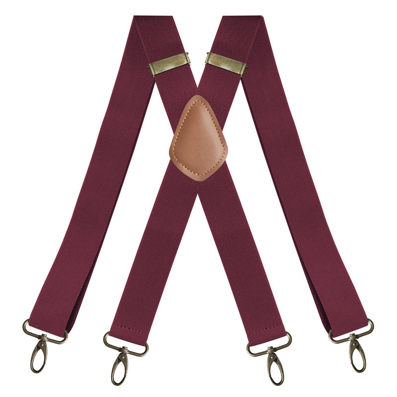 Men’s X-Back Braces with Clip Fastenings