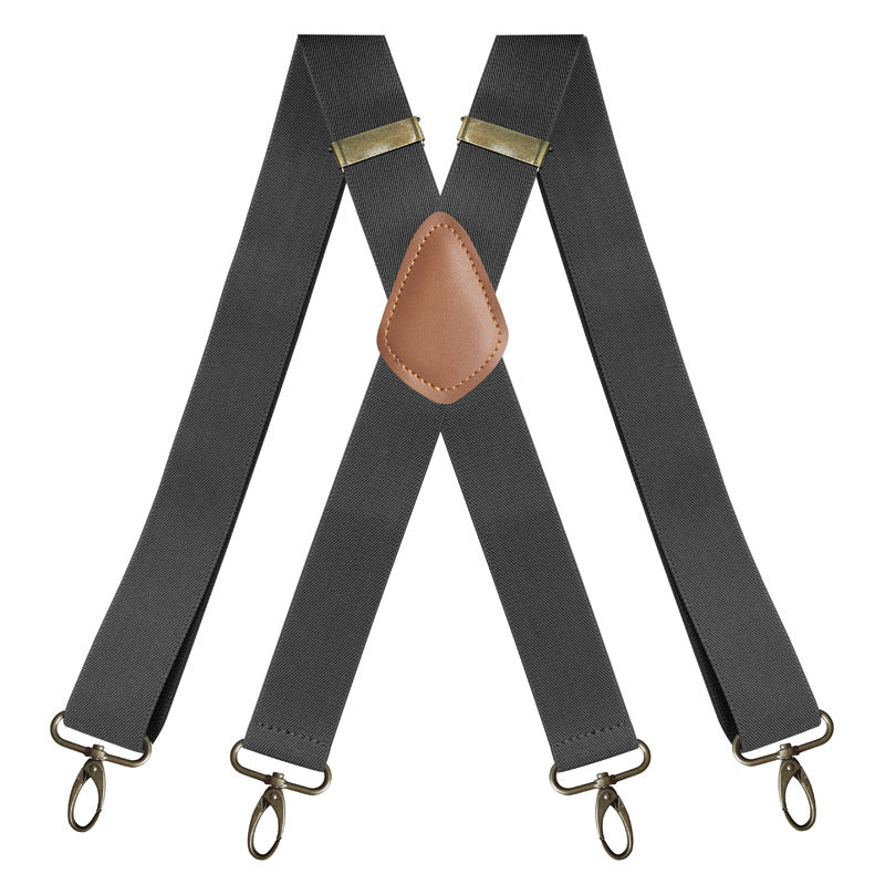 Men’s X-Back Braces with Clip Fastenings