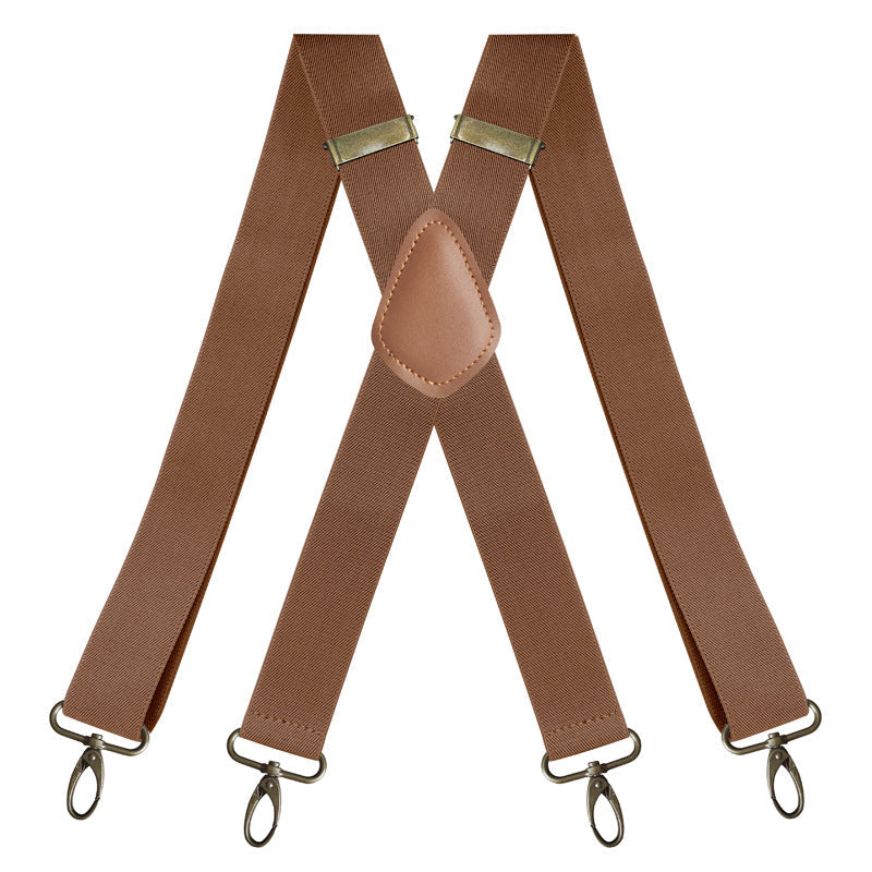 Men’s X-Back Braces with Clip Fastenings