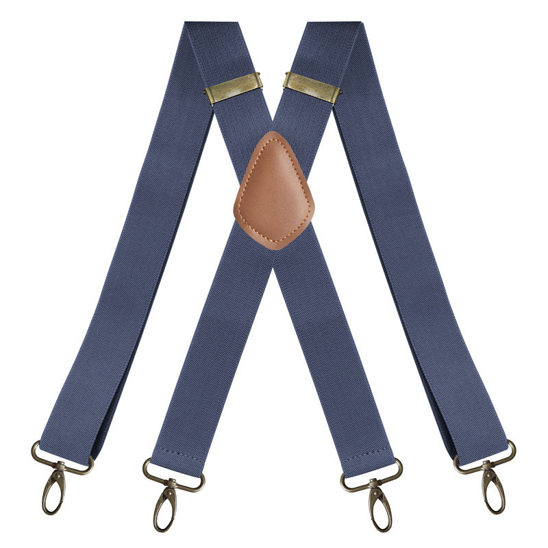 Men’s X-Back Braces with Clip Fastenings