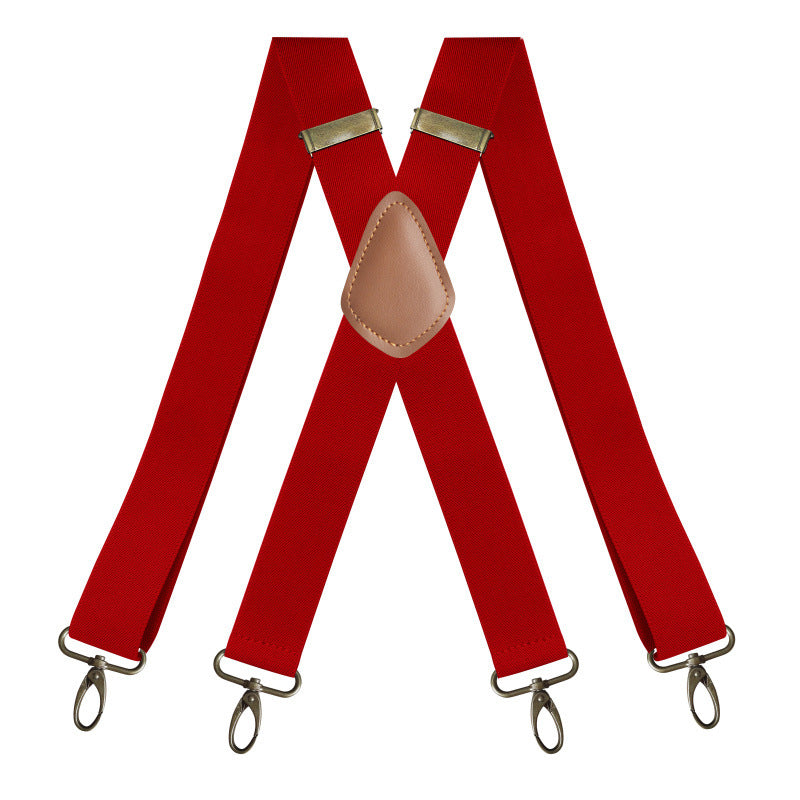 Men’s X-Back Braces with Clip Fastenings