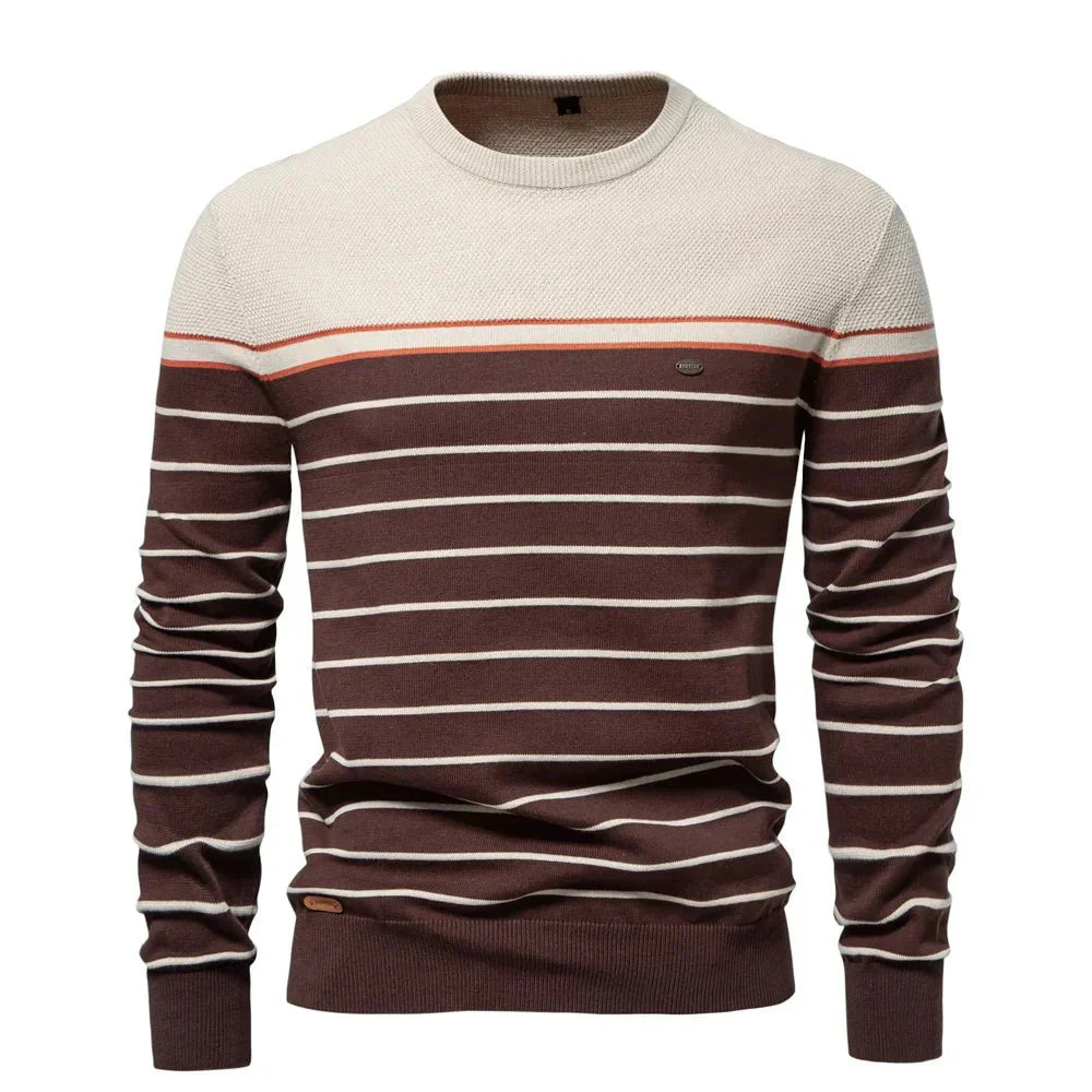 Sebastian | Stylish Striped Pullover
