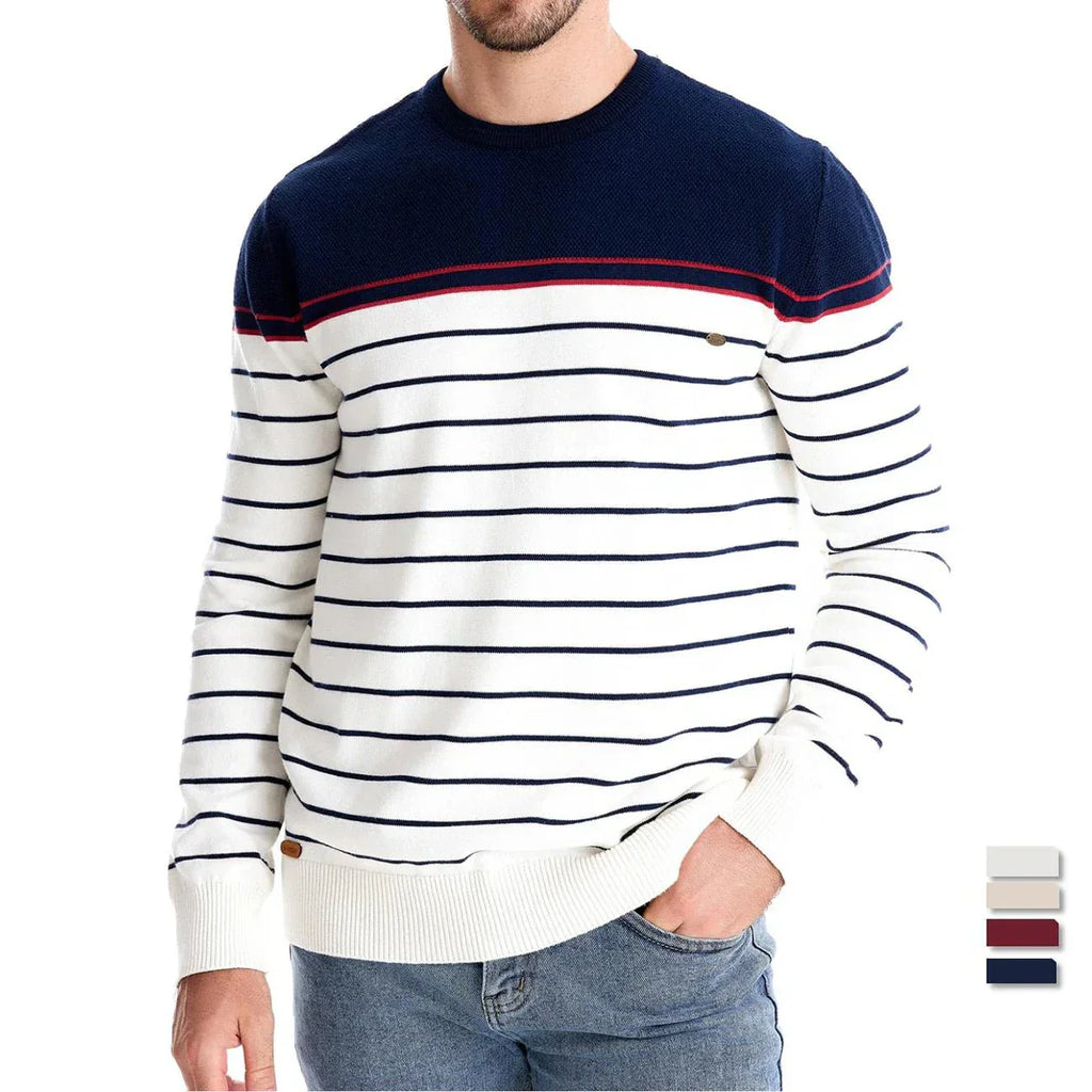 Sebastian | Stylish Striped Pullover