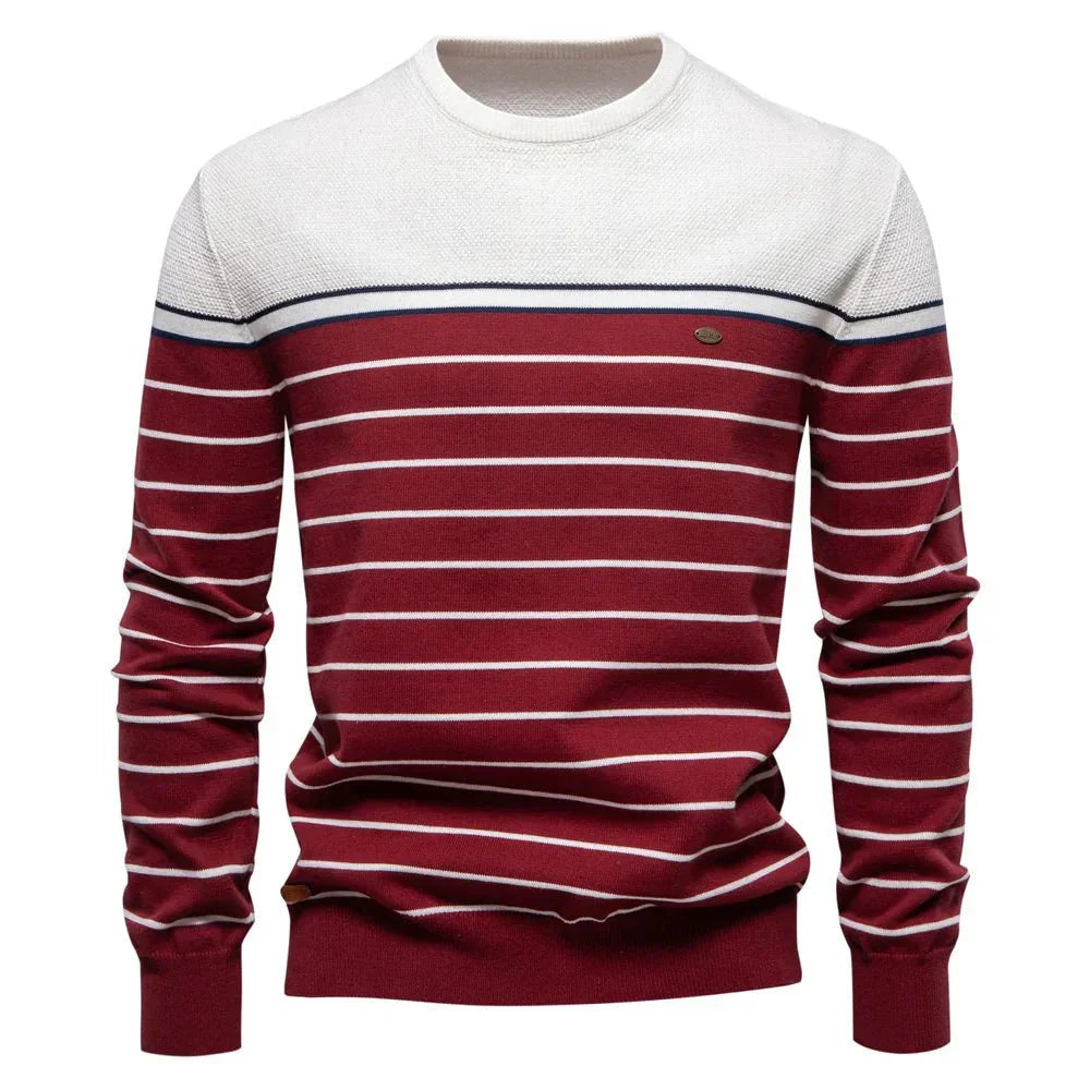 Sebastian | Stylish Striped Pullover